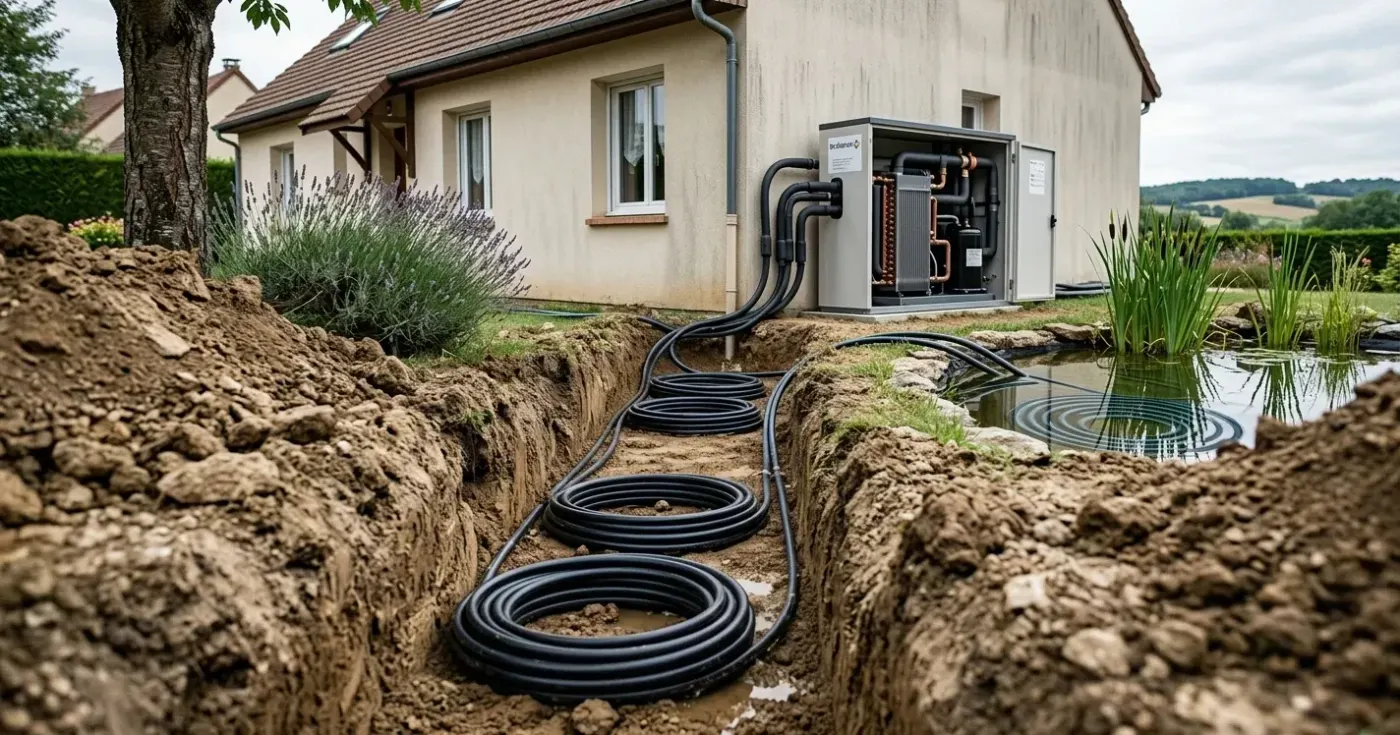 Pompe à chaleur géothermique à Aytré