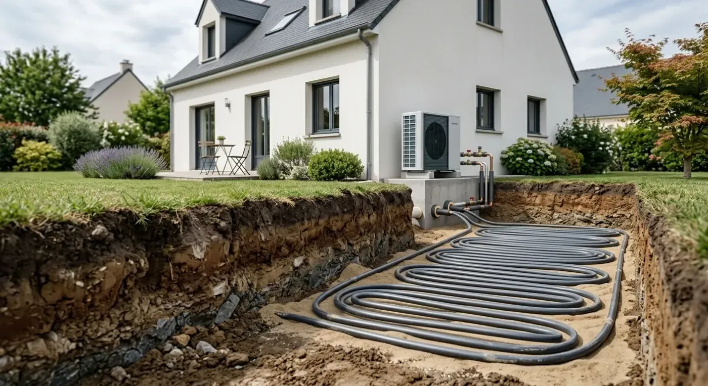 Pompe à chaleur géothermique à Aytré